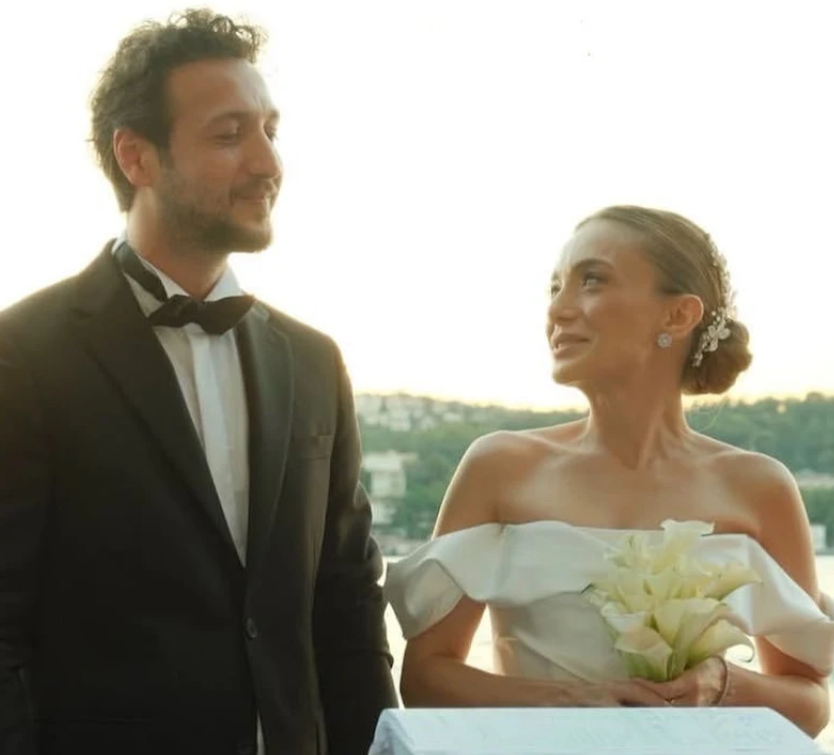 "Çukur"un aktrisası evləndi - FOTOLAR